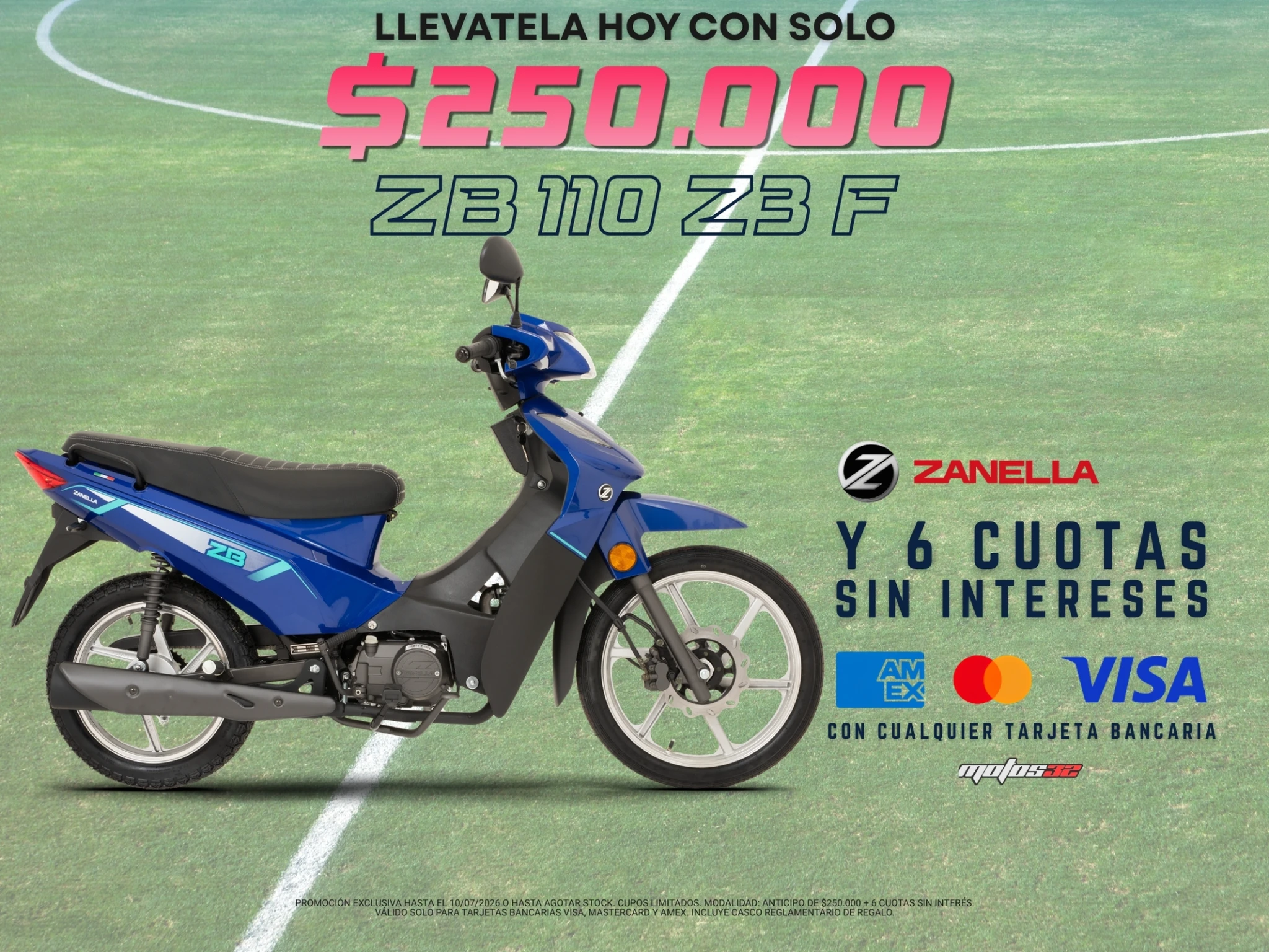 Zanella ZB 110 Z3 F 0km en oferta